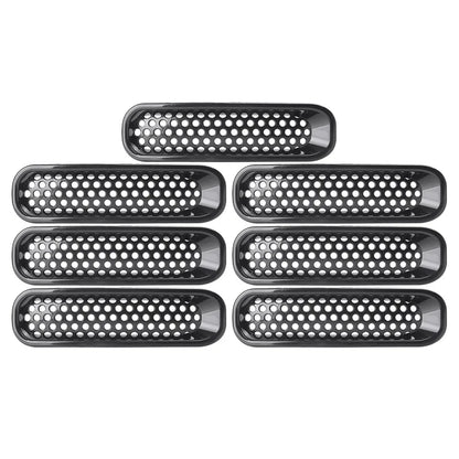 2007-2017 Jeep Wrangler Front Grille Inserts