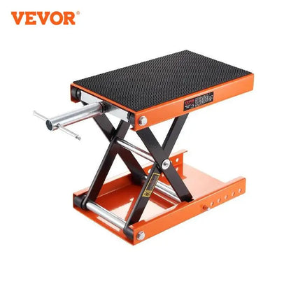 Motorcycle Scissor Lift 350/1100/1500 LBS Capacity Jack with Wide Deck & Safety Pin