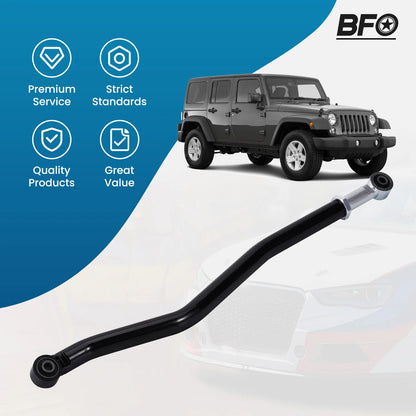 2007-2018 Jeep Wrangler JK 0"-6" Lift Front Adjustable Track Bar Kit