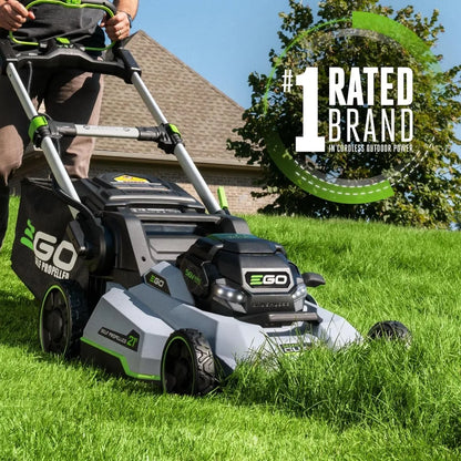 EGO Power+ LM2156SP Select Cut 21 in. 56 Volt Battery Self-Propelled Lawn Mower with 10Ah Battery and 700W Turbo Charger