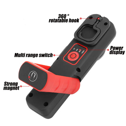 ZK30 Car 500LM 2400mAh Magnetic Grip Multifunction Auto Repair Working Lights