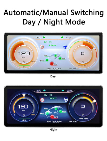 10in. Tesla Model 3 Y Digital Dashboard Heads Up Display Carplay Android Auto