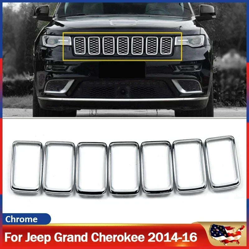 2014-2016 Jeep Grand Cherokee Grille Insert Chrrome