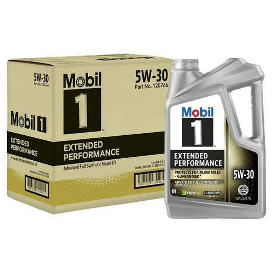 Extended Performance Full Synthetic Motor Oil 5W-30, 5 qt (3 Pack)