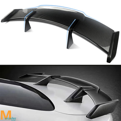 2013-2024 Chevy Corvette C7/C8 High Kick GT Style CARBON FIBER Rear Spoiler Wing