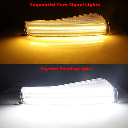 1993-1997 Pontiac Firebird/Trans Am Sequential Amber Turn Signal Switchback White LED Daytime Running Light