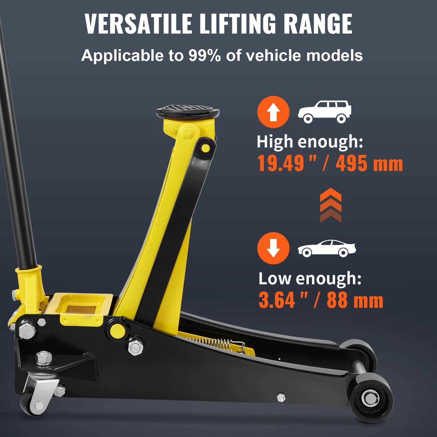 2.5 Ton Heavy Duty Floor Jacks