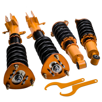 2007-2010 Jeep Compass Patriot Front &Rear Strut Coil Spring Coilover Adj. Damper