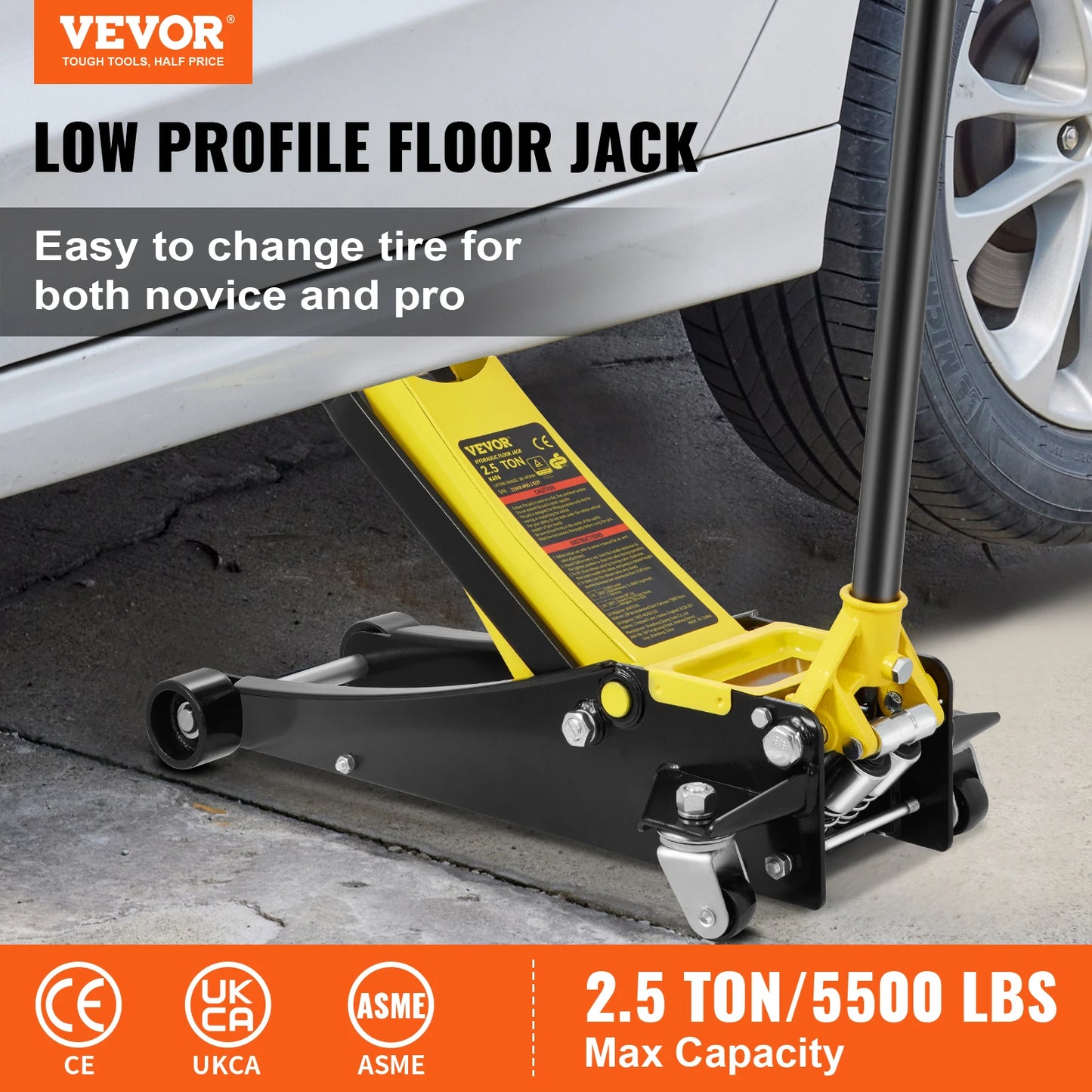 2.5 Ton Heavy Duty Floor Jacks