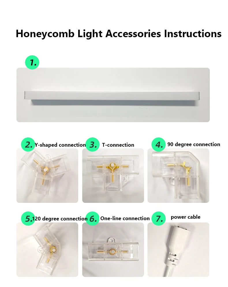 ZK20 Led Garage Hexagon Lighting