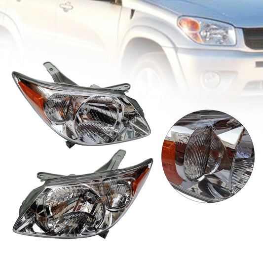 2005-2008 Pontiac Vibe Left and Right With Bulb 2Pc Headlight Headlamp Assembly