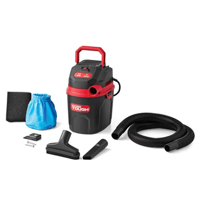 1.5 Gallon 2 Peak HP Poly Wet/Dry Shop Vac