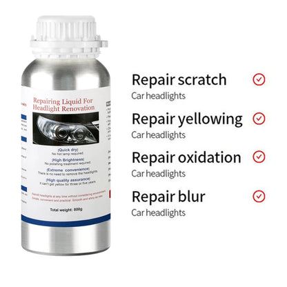 800ML Car Headlight Restoration Polish