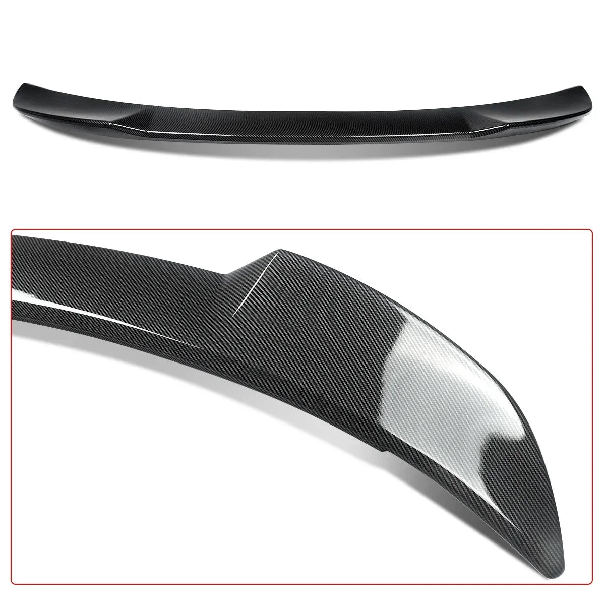 2011-2022 Dodge Charger SRT Rear Spoiler Wing CARBON FIBER Finish