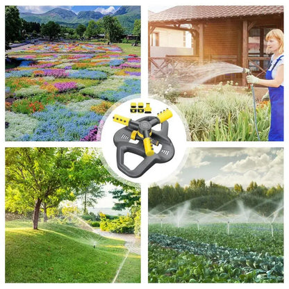 360 Rotating Irrigation System Garden Sprinklers