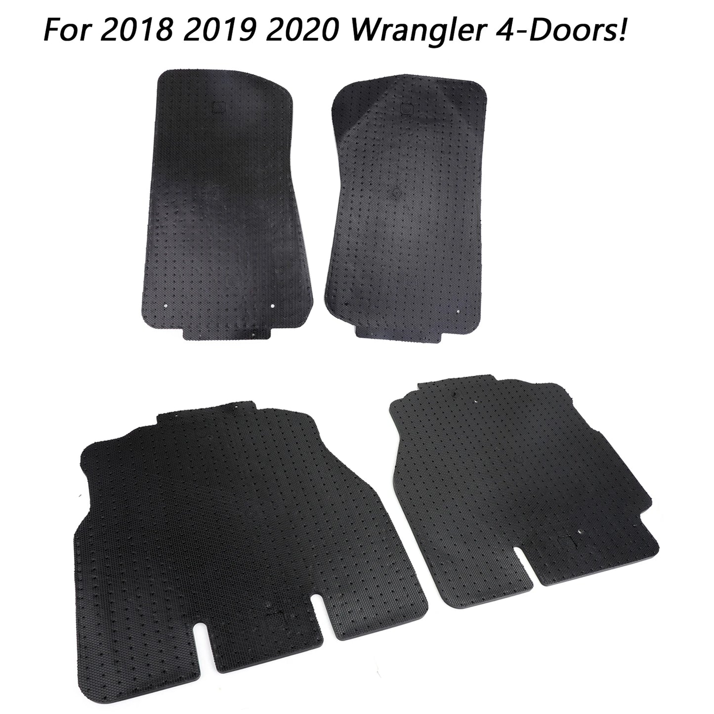 2018-2020 Jeep Wrangler JL 4-Door Floor Mats