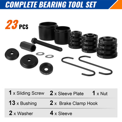 23 Pcs FWD Front Wheel Drive Bearing Kit