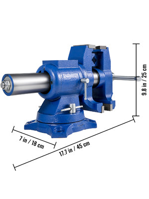 Multipurpose 5in. Bench Vise