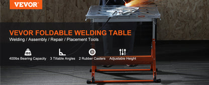 18/20/24 Inch Foldable Welding Table